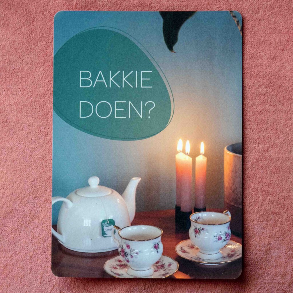 Bakkie doen?